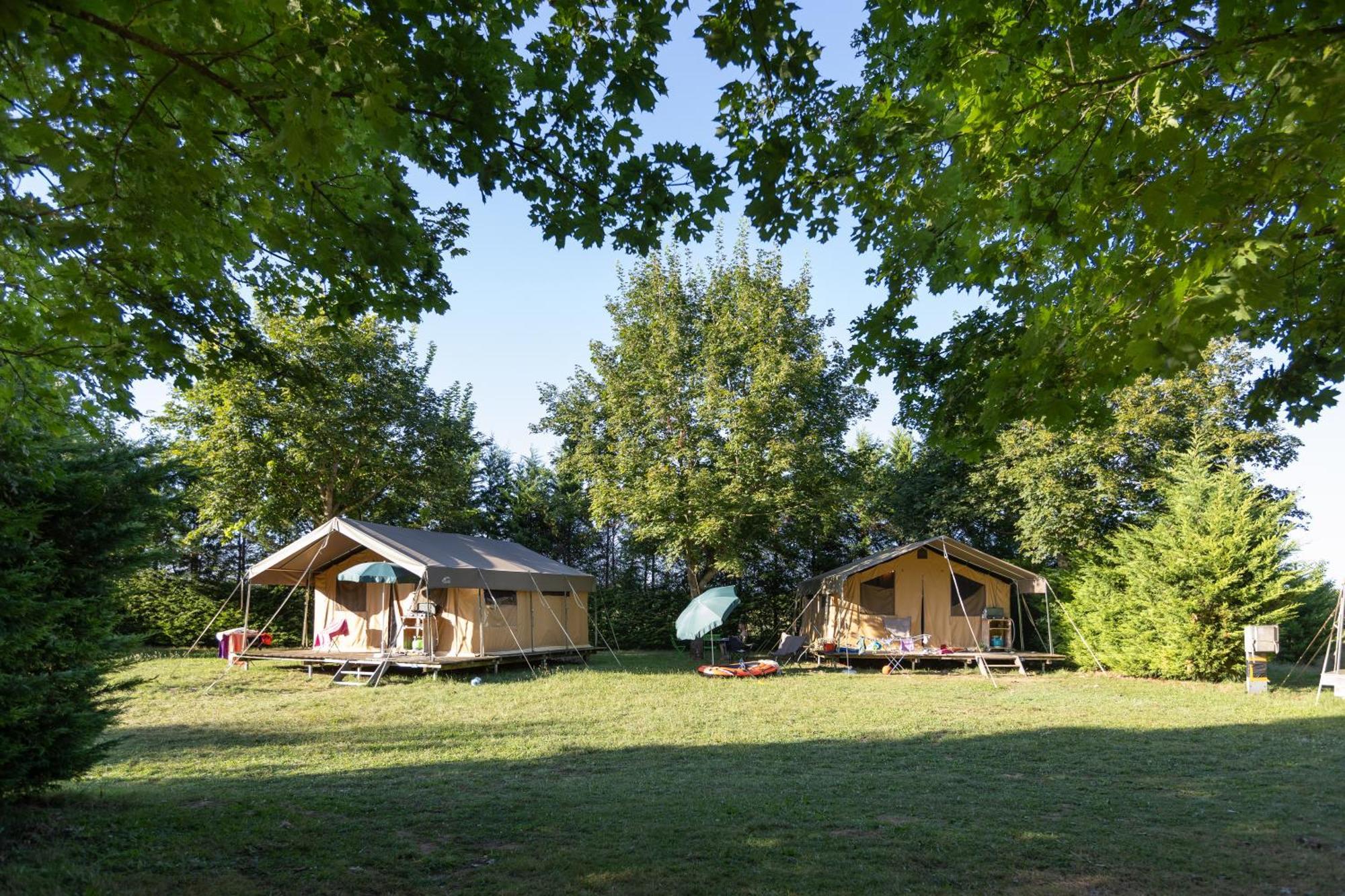Huttopia La Plage Blanche Ounans Exterior foto